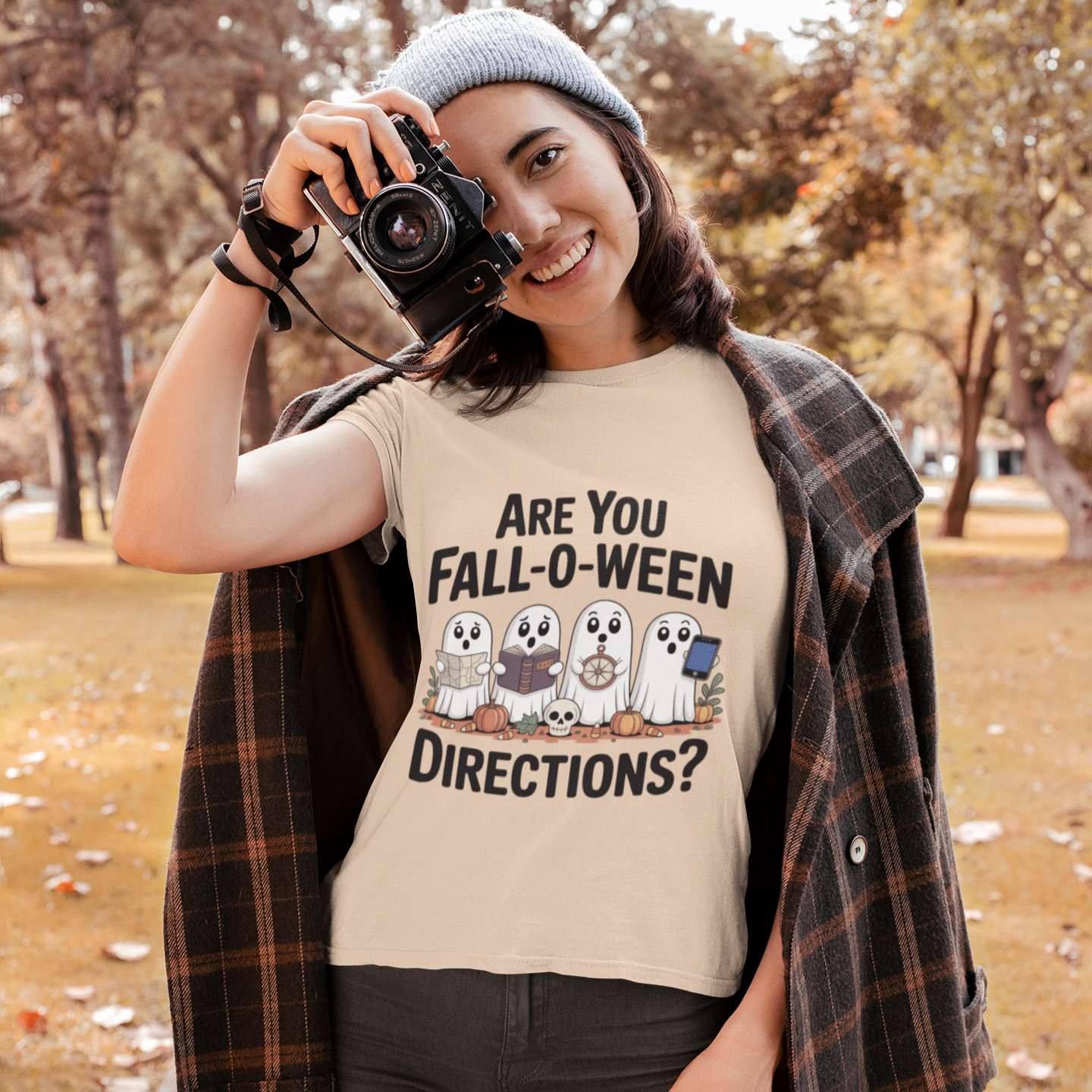 Cute Fall Teacher Shirt – “Are You Fall-o-ween Directions” Halloween Tee